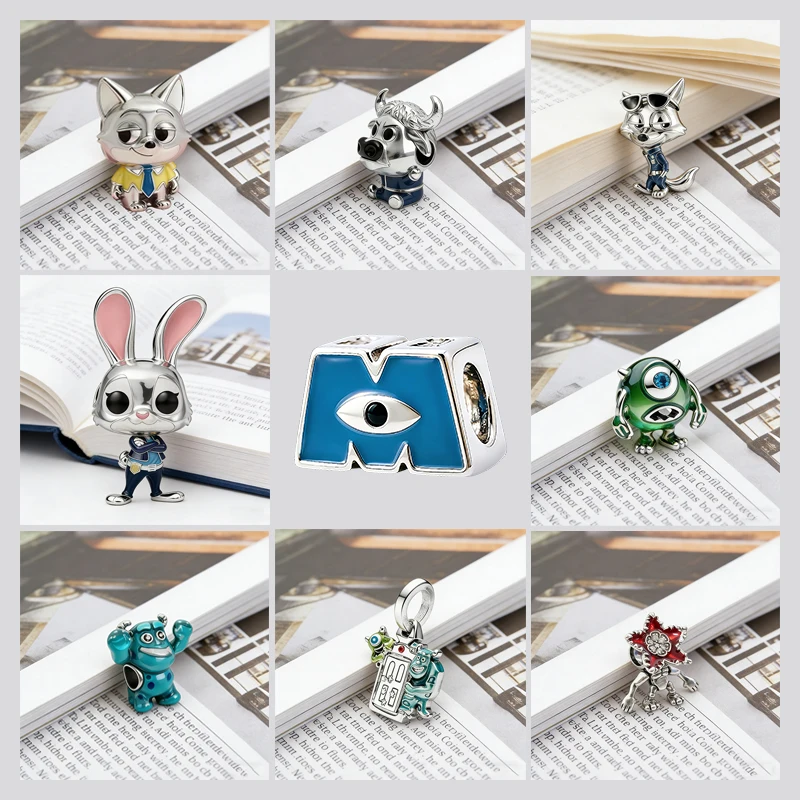 Nick'S Jewelry & Watches Reviews - Original Charm Beads,,Zootopia,Nick,Judy,Chief Bogo, Pixar Mike