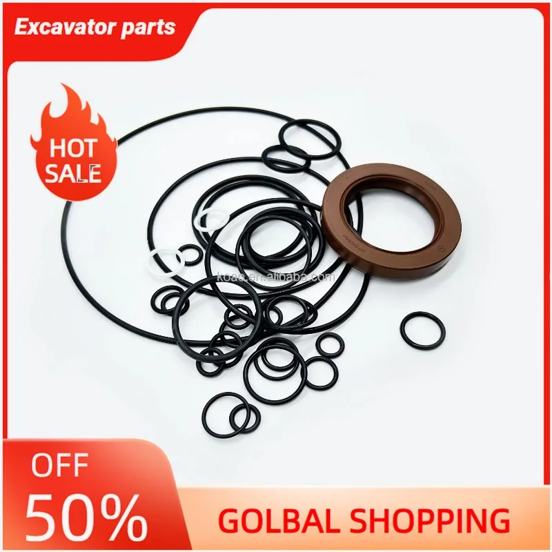 

Для превосходного комплекта уплотнений гидравлического насоса HPV091 Детали строительной техники Комплект механических уплотнений для моделей экскаваторов EX200-2 EX200