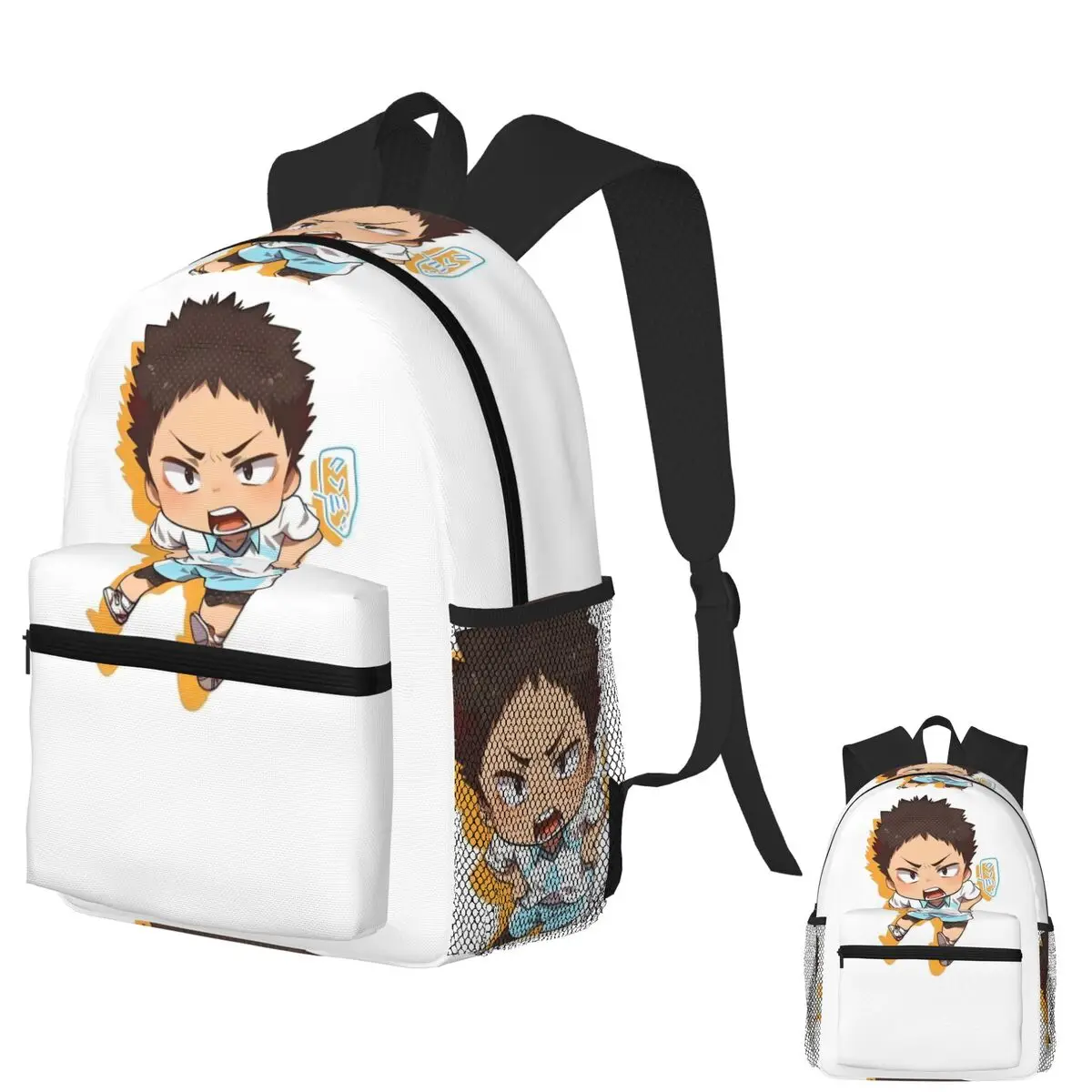 

Haikyuu Manga Hajime Iwaizumi студенческий рюкзак школьная сумка походный дорожный рюкзак для мальчиков и девочек модная сумка для книг сумки на плечо