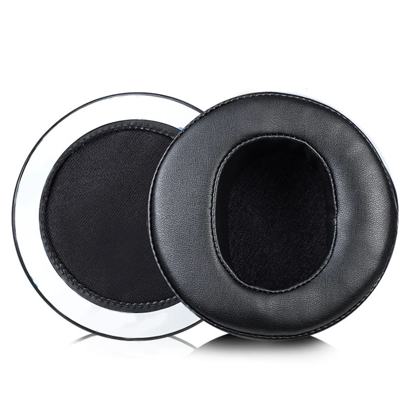 Leather Lambskin Ear Pads Headset Replacement Gaming Earmuff Black for Audeze LCD2 LCD3 LCD4Z LCD-XC MX4