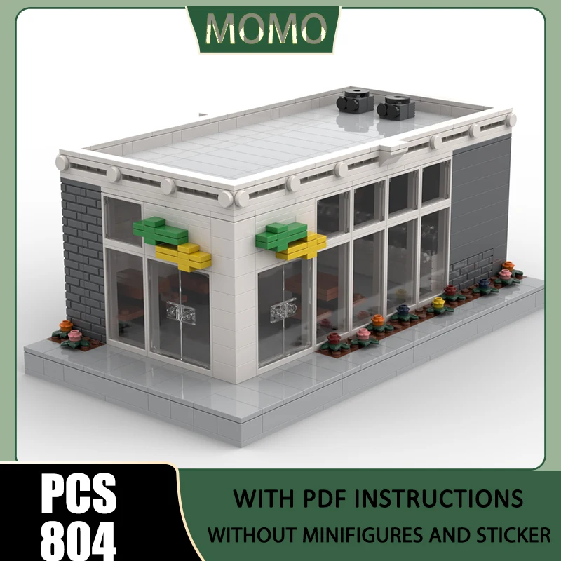 City Street View Model Moc Building Blocks Modular Deluxe Subway 2.0 Model Technology Brick Assembly Construction Toy Holiday