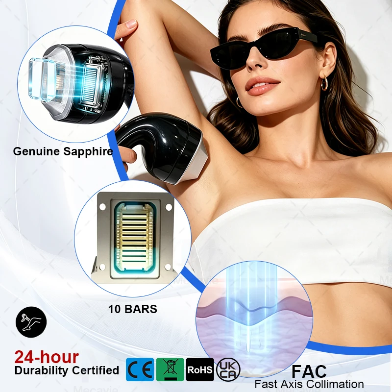 2 In 1 Diode Laser Picosecond Machine 6 Wavelength Ice Point Hair Removal Tattoo Removal Custom Logo Salon Sap Use Beauty Device