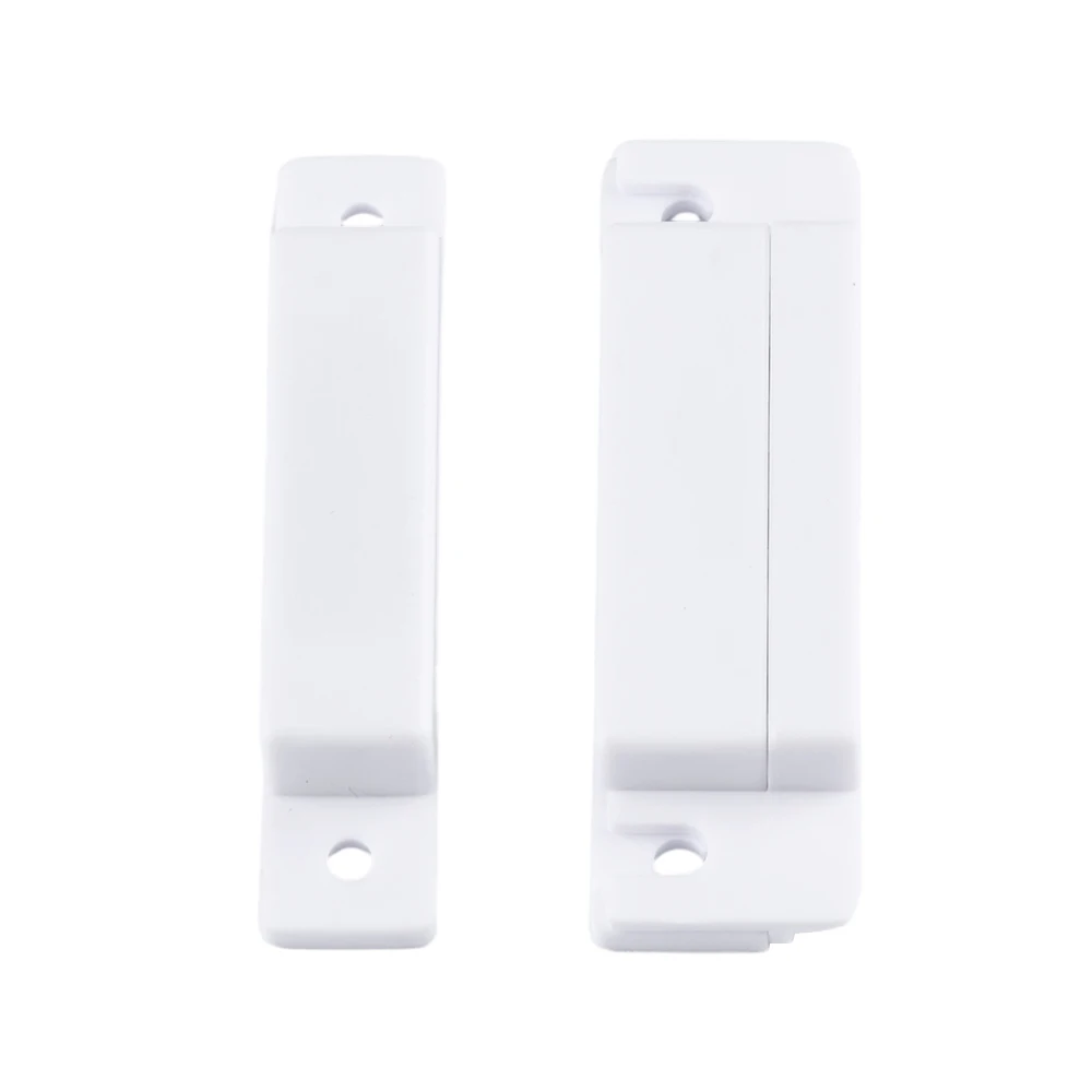 Imagem -05 - Wired Door Window Sensor Detector Porta Magnética Contato Sensor Switch Security Alarm System Kit Normalmente Fechado Aberto Pcs