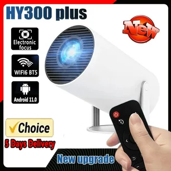 New 2024 4K Android 11 Dual Wifi6 200 ANSI Allwinner H713 BT5.0 1080P 1280*720P Home Cinema Outdoor portable Projetor