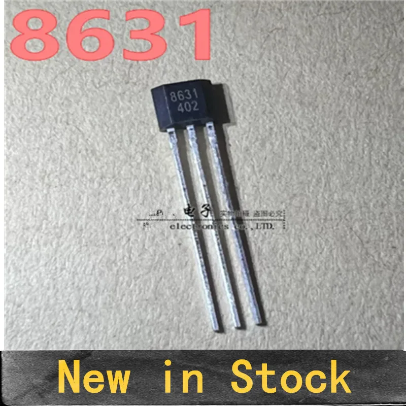 10PCS MT8631A All-Polarity Hall Element MT8631AT Hall Sensor 8631  Brand New