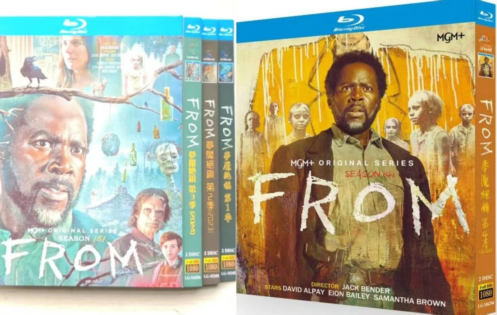 From Season (1-4) 8-D Blu-ray Disc