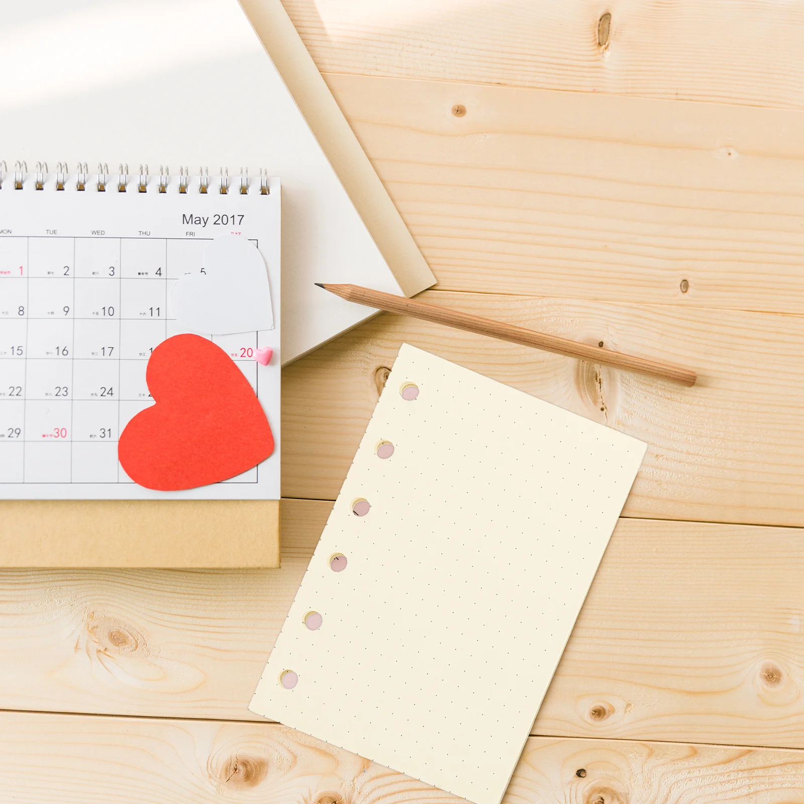 Planner Refill Paper Loose Leaf Notebook Refills Smooth Writing Replacement Inserts for Binder Journal Notepad Filler