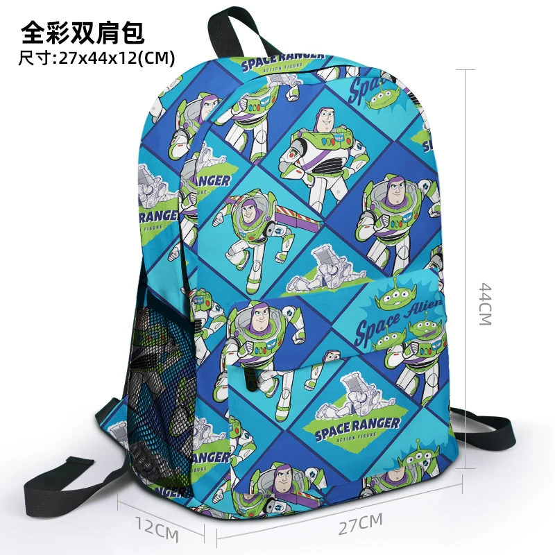 Disney Toy Story S99871 Fashion Anime Customized Backpack Rucksacks Casual Cartoon Bag Travel Knapsack Unisex Gift