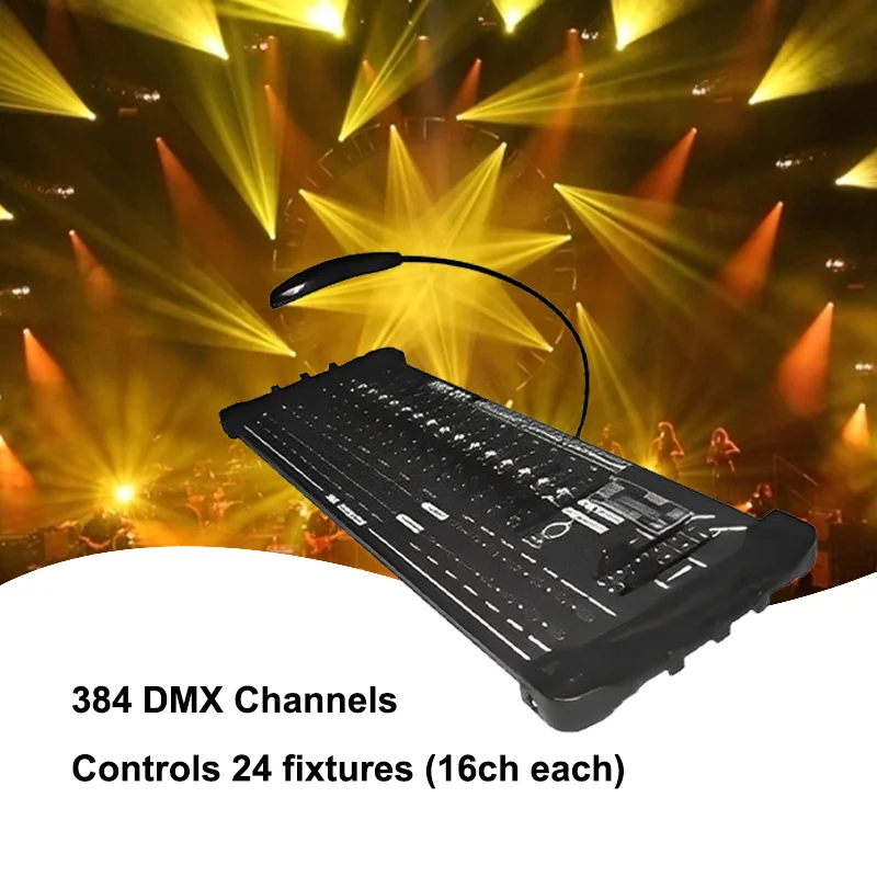 Vendita calda Igreslite 384 DMX Console Stage Light Dimmer Controller Dmx wireless Dmx512