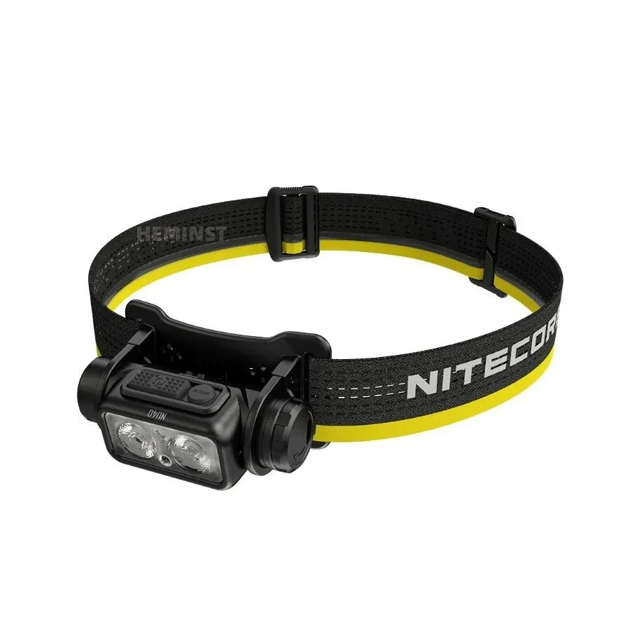 NU40 1000 Lumens LED Headlamps 2600mAh 18650 Battery USB-C Fast Charging Headlight For Outdoor Fishing Riding Running Working