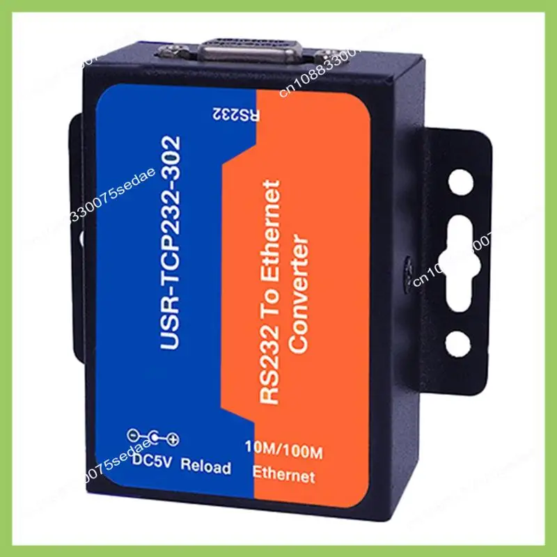 Módulo de servidor Ethernet Y19A USR USR-TCP232-302 RS232 a Ethernet TCP IP módulo de servidor convertidor Ethernet compatible con DHCP/DNS