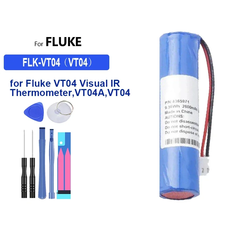 FLK-VT04(VT04) Li-ion Battery for Fluke VT04 Visual IR Thermometer,VT04A,VT04,VT04 IR Thermometer