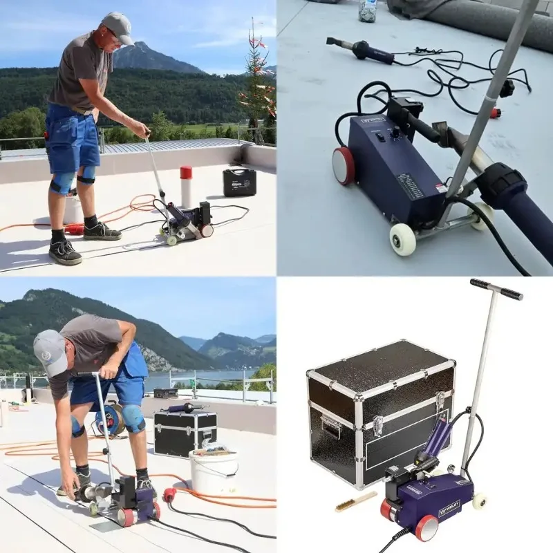 Hot saleWeldy Hot Air Pvc Waterproof Tarpaulin Splicing Climbing Rw3400 Plastic Welding Machine