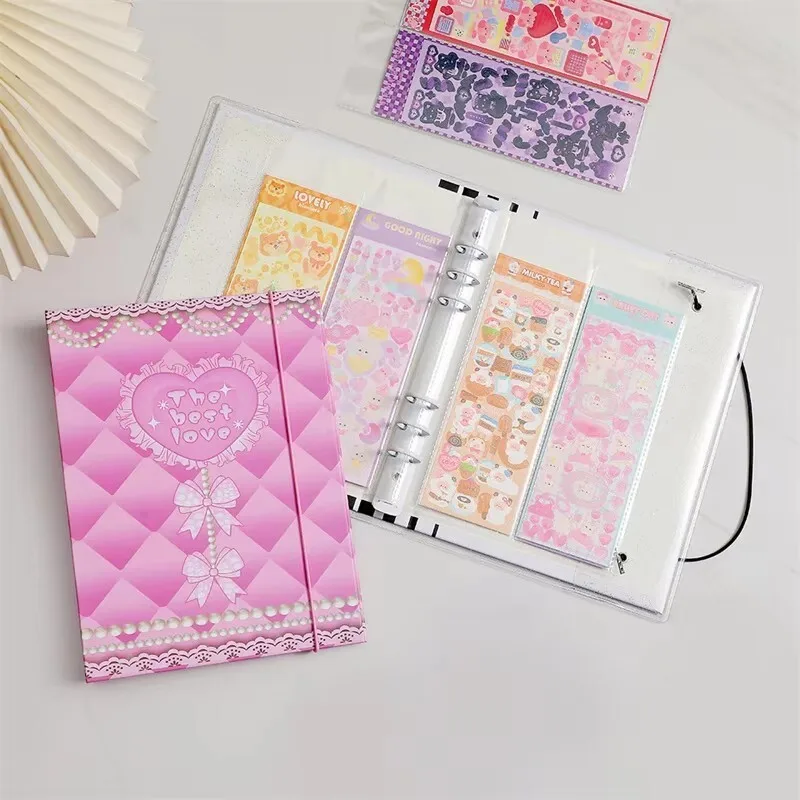 A5 Organizer Card Booklet Postcard Photocards Holder Kpop Idol Photo CardAlbum Photo Collector Card Lomo Card Photocard Holder