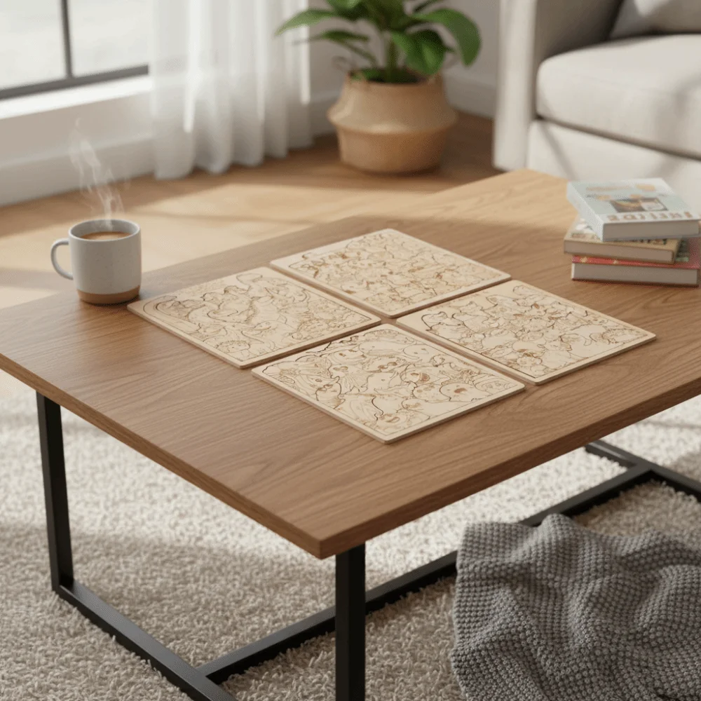 Rompecabezas de dinosaurio de animales del bosque, rompecabezas desafiante con forma de dibujos animados, rompecabezas irregulares con forma de Animal de dibujos animados