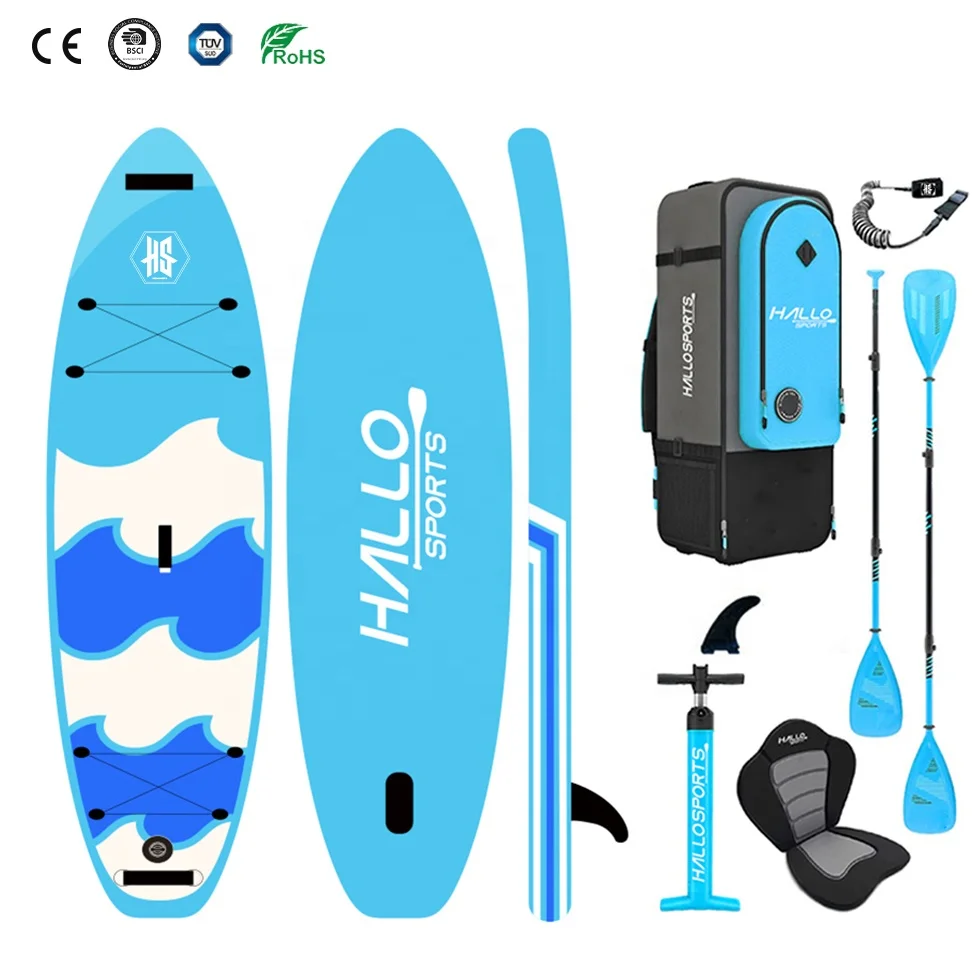 060 atacado super oceano inflável stand up paddle sup 9 para 2 pessoas