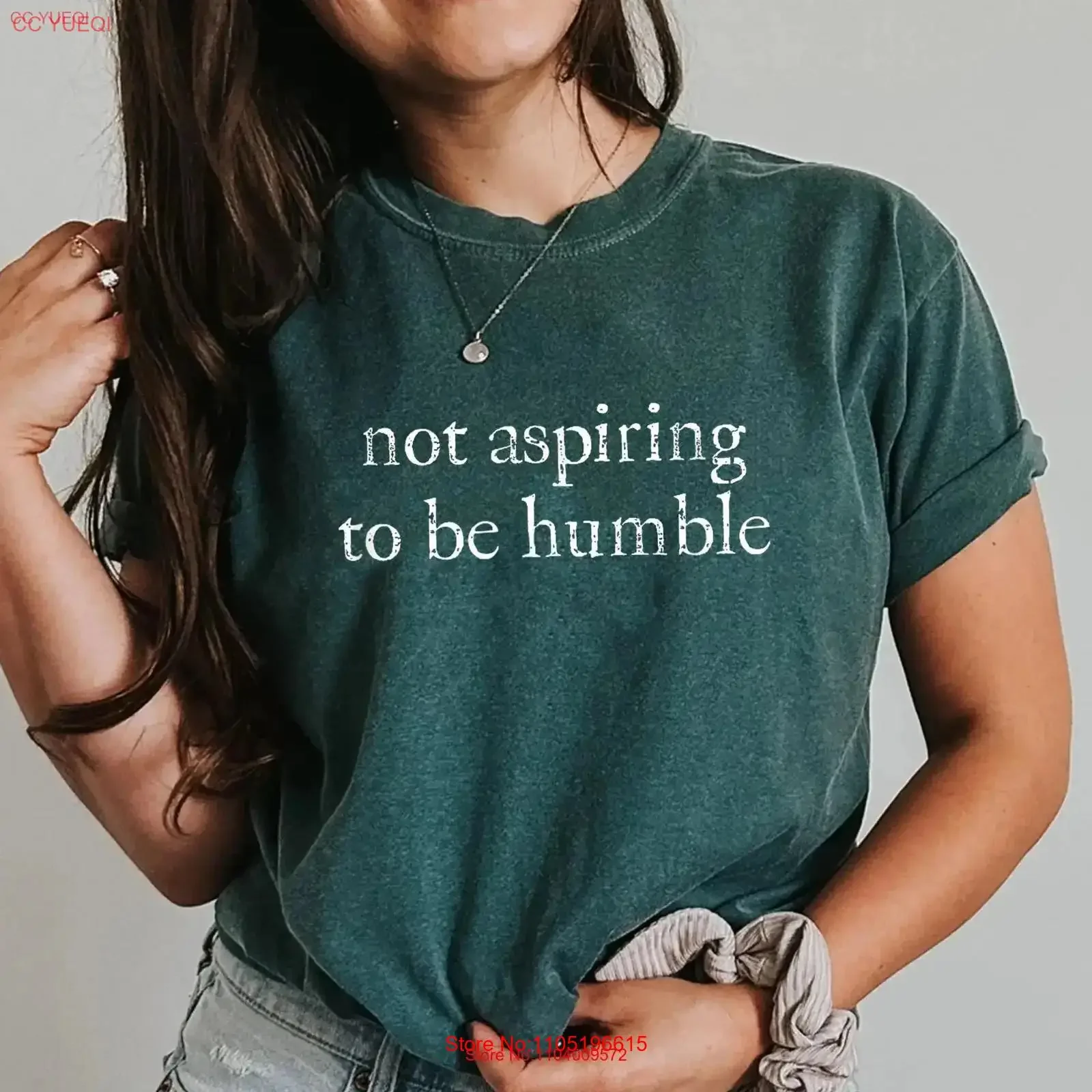 Not Aspiring to Be Humble Kamala Feminist Message T Shirt Madam President Democrat SweaT Election 2024 Vote Blue vintage