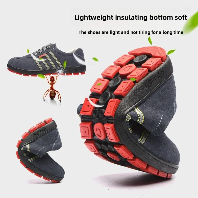 

DurableMen's ,Women's 6KV Insulating Shoes Lightweight Breathable Deodorant Safety Protection WorkShoes Wear-resistant Non-slip