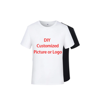 Man Women T shirt Customized Printing Logo Picutres DIY Fashion Custom XS to XXXXL