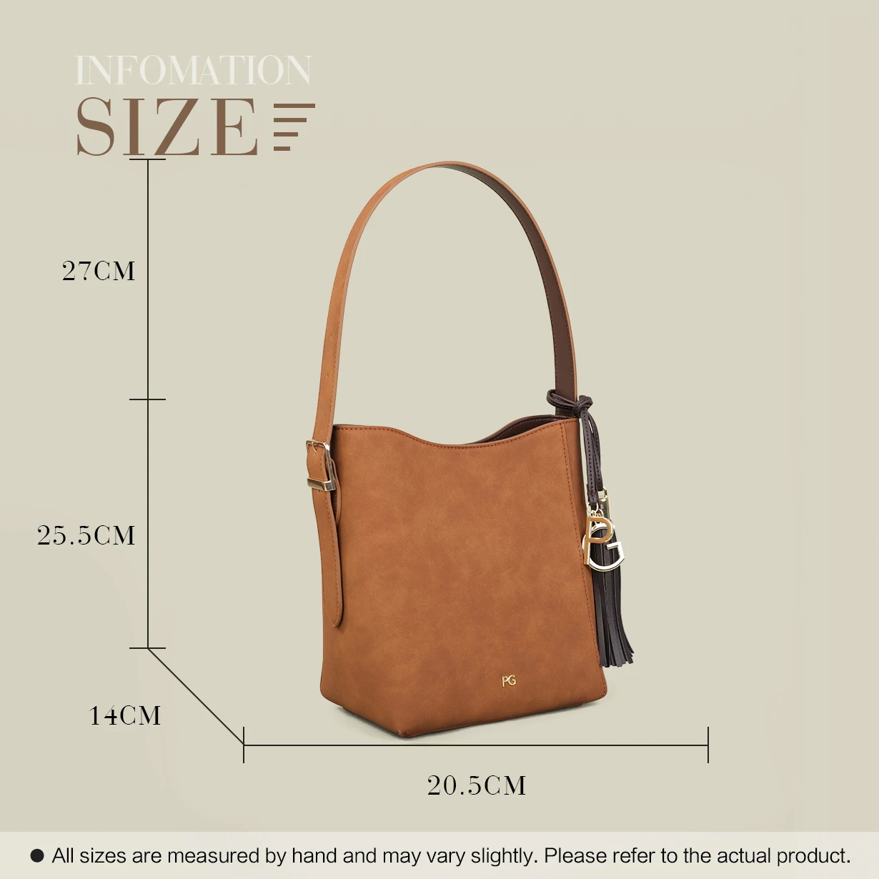 PG PATSY GARIS Leichte Nischen-Luxus-Schultertasche Neuestes Modedesign Hochwertige Minimalistische Elegante Strandtasche Ausverkauf – Detail 17