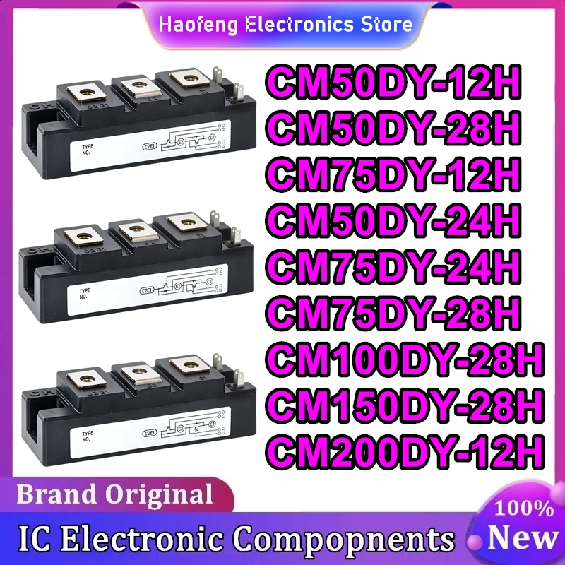 CM50DY-12H CM50DY-24H CM75DY-12H CM75DY-24H CM50DY-28H CM75DY-28H CM100DY-28H CM150DY-28H CM200DY-12H New IGBT MODULE