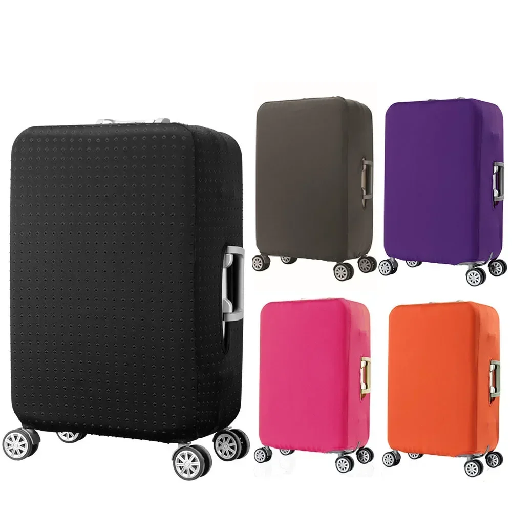 Luggage Cover Stretch Fabric Suitcase Protector Baggage Dust Case Cover Suitable for18-32 Inch Suitcase Case Travel Organizer