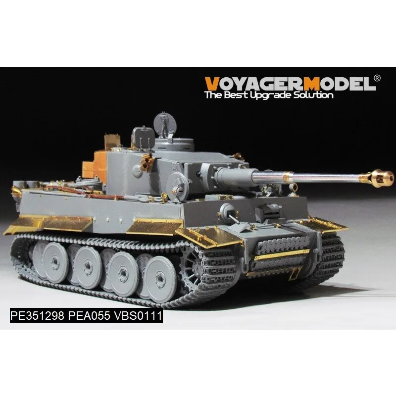 Voyager Photo Etched Part PE351298 1/35 Tiger I Early Production Basic Upgrade Set (For TAKOM)  (No Tank)