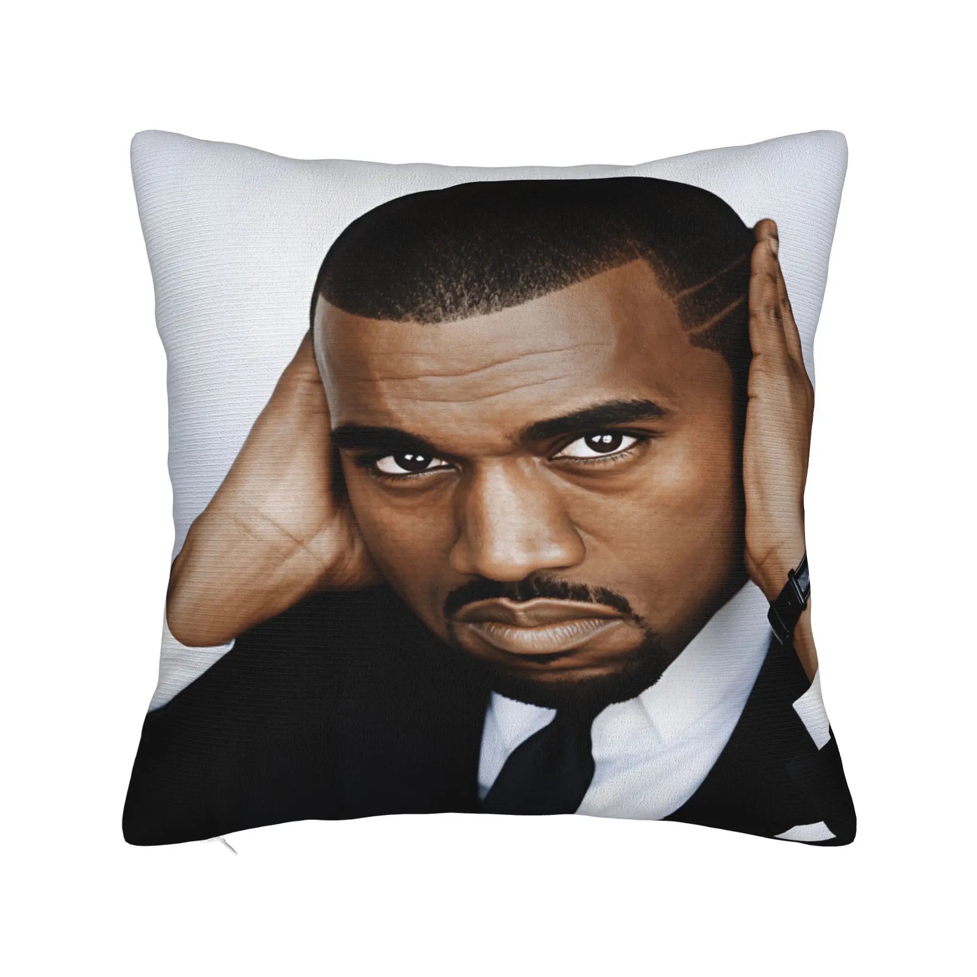 Pillow Cover Kanye West Meme  Retro Trendy Pillow Case For Wedding Party Home Decor Pillowcases