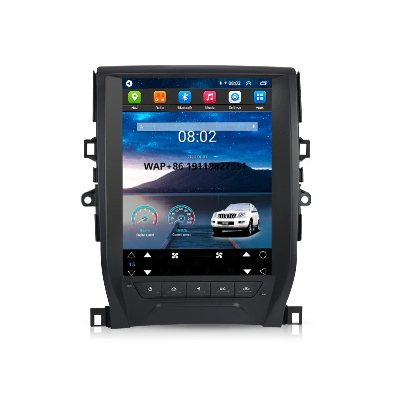 Car Radio Multimedia Player for  Reiz MARK X 2012-2018 Auto GPS Tape Recorder   Style Android 13 Navigation BT