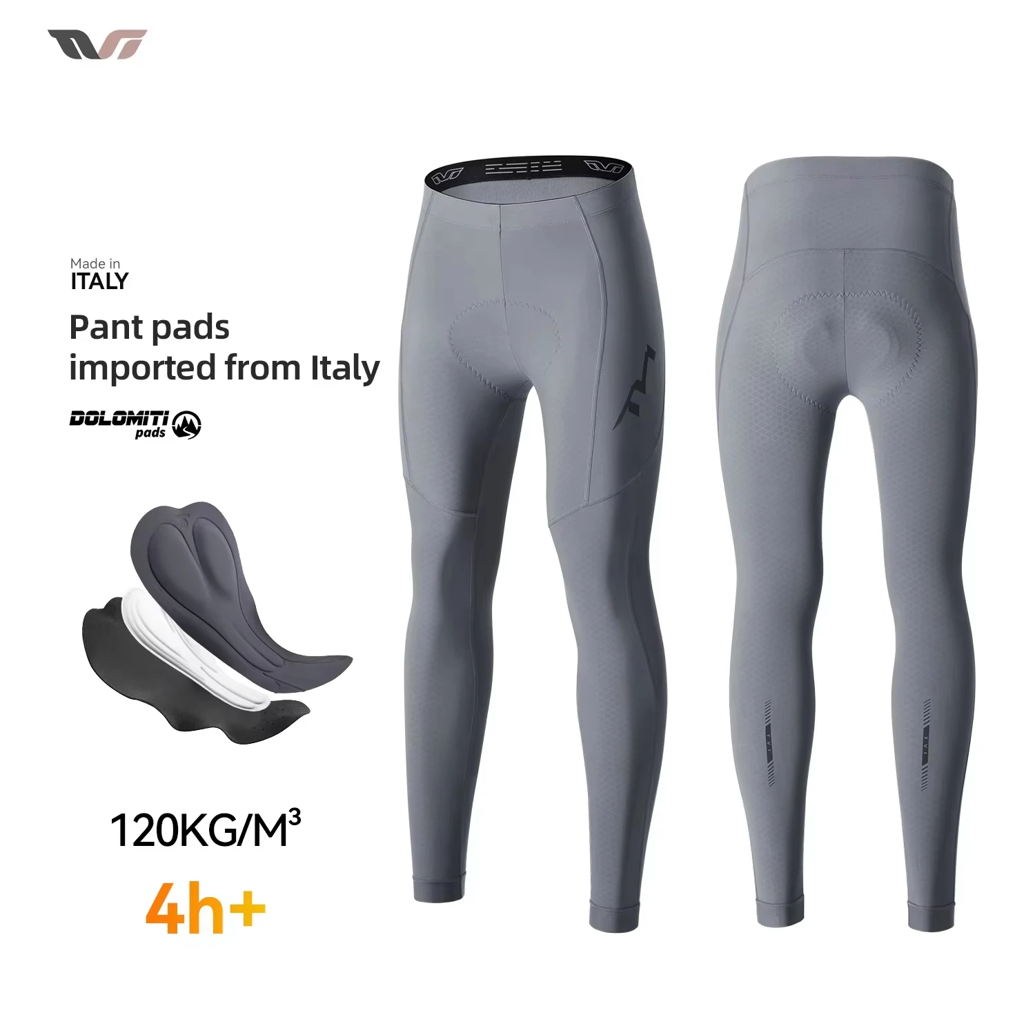 ROCKBROS TVI Female Winter Cycling Pants Windproof Thermal Warm Fleece Bib Pants Soft Sponge Cushion Pad Women Cycling Trousers