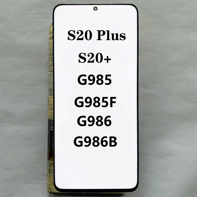 

6.7"NEW OLED S20+ Screen for Samsung S20 Plus Lcd G985 G98F G985F/DS S20+ G986 G986B LCD Display With Frame Screen Parts