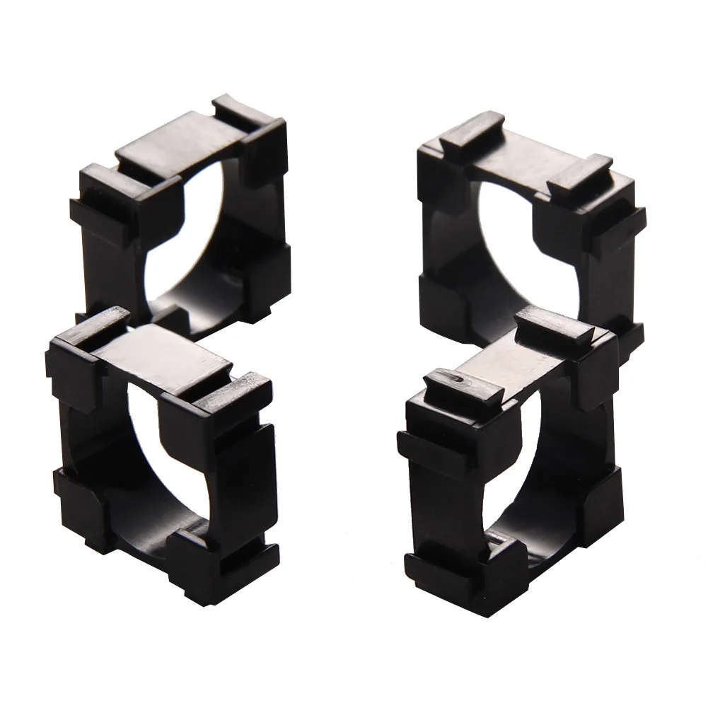 100-500PCS 18650 Lithium Battery Holder Cylindrical Anti Vibration Plastic Battery Pack Bracket Li-ion Battery Spacer Cell Holde