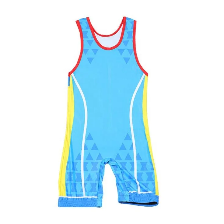 Singlets de lutte trempés pour hommes, combinaison de batterie de boxe, combinaison de batterie une pièce, fitness de sport en fer, levage de