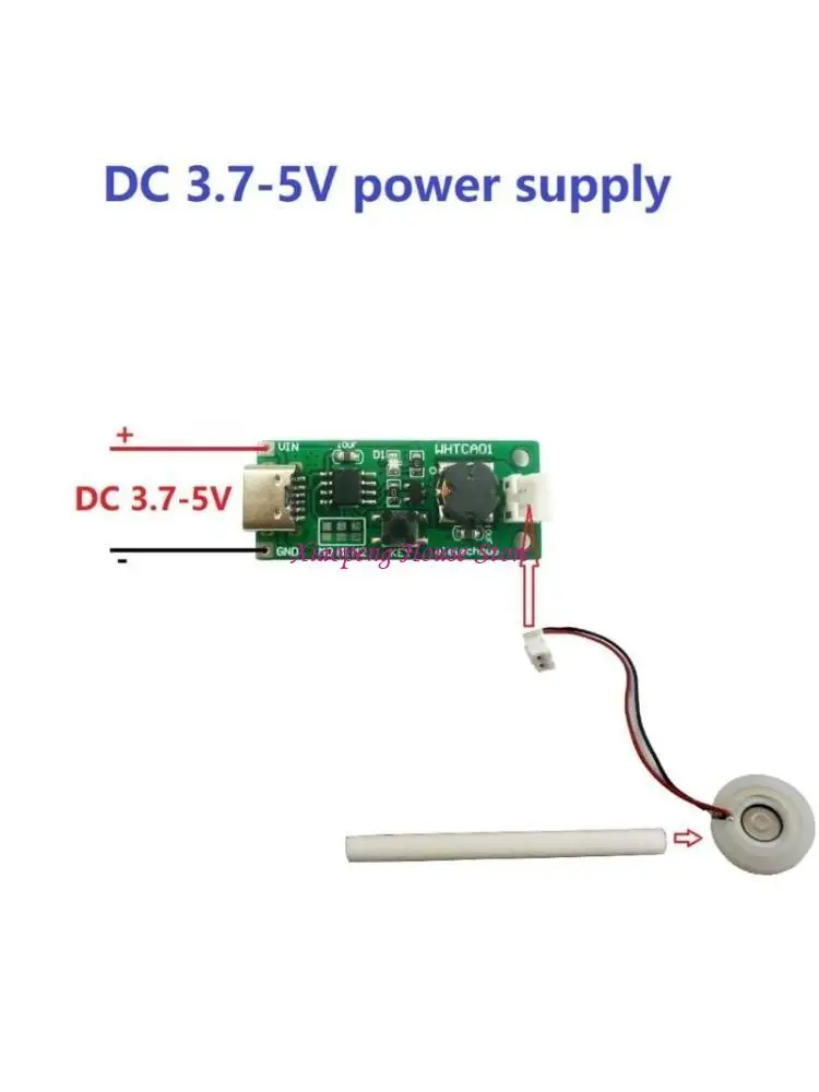 

Mini Type-C USB Ultrasonic Humidifier Circuit Board Vaporizer 77JC