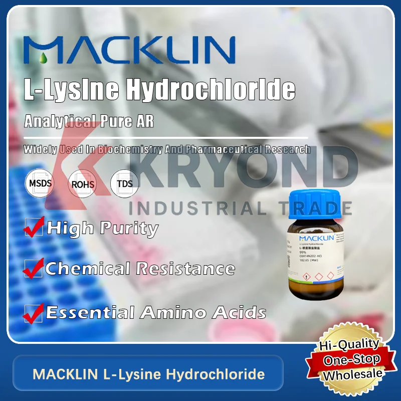 MACKLIN L-Lysine Hydrochloride الكاشف التجريبي للمنتج الأصلي للبحث المختبري