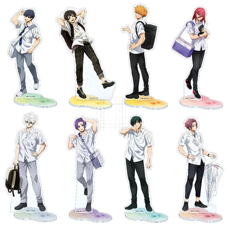 

Game Chigiri Hyoma Bachira Meguru Itoshi Rin Nagi Seishiro Acrylic Stand Doll Anime Figure Model Plate Cosplay Toy For Gift
