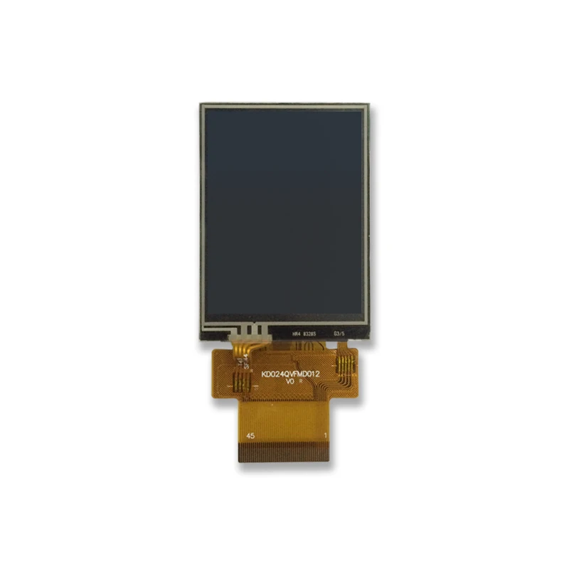 2.4 inch 240x320 ST7789V 8/9/16/18 MCU 16/18 RGB 3/4 SPI interface IPS LCD module with resistive touch panel