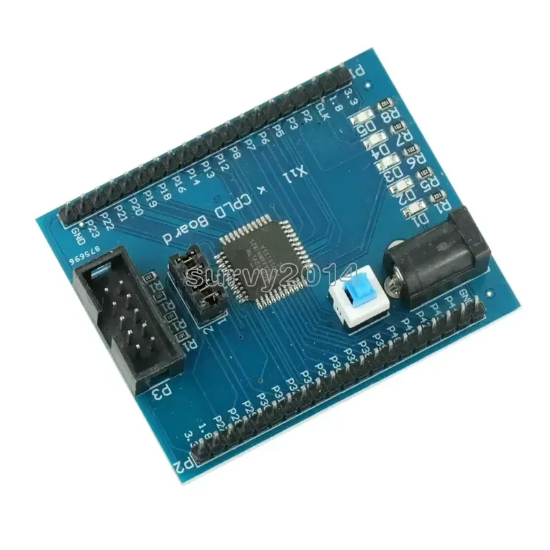 XC9536XL CPLD Development Board Brassboard Learning Board JTAG Interface DC Power Supply with Switch