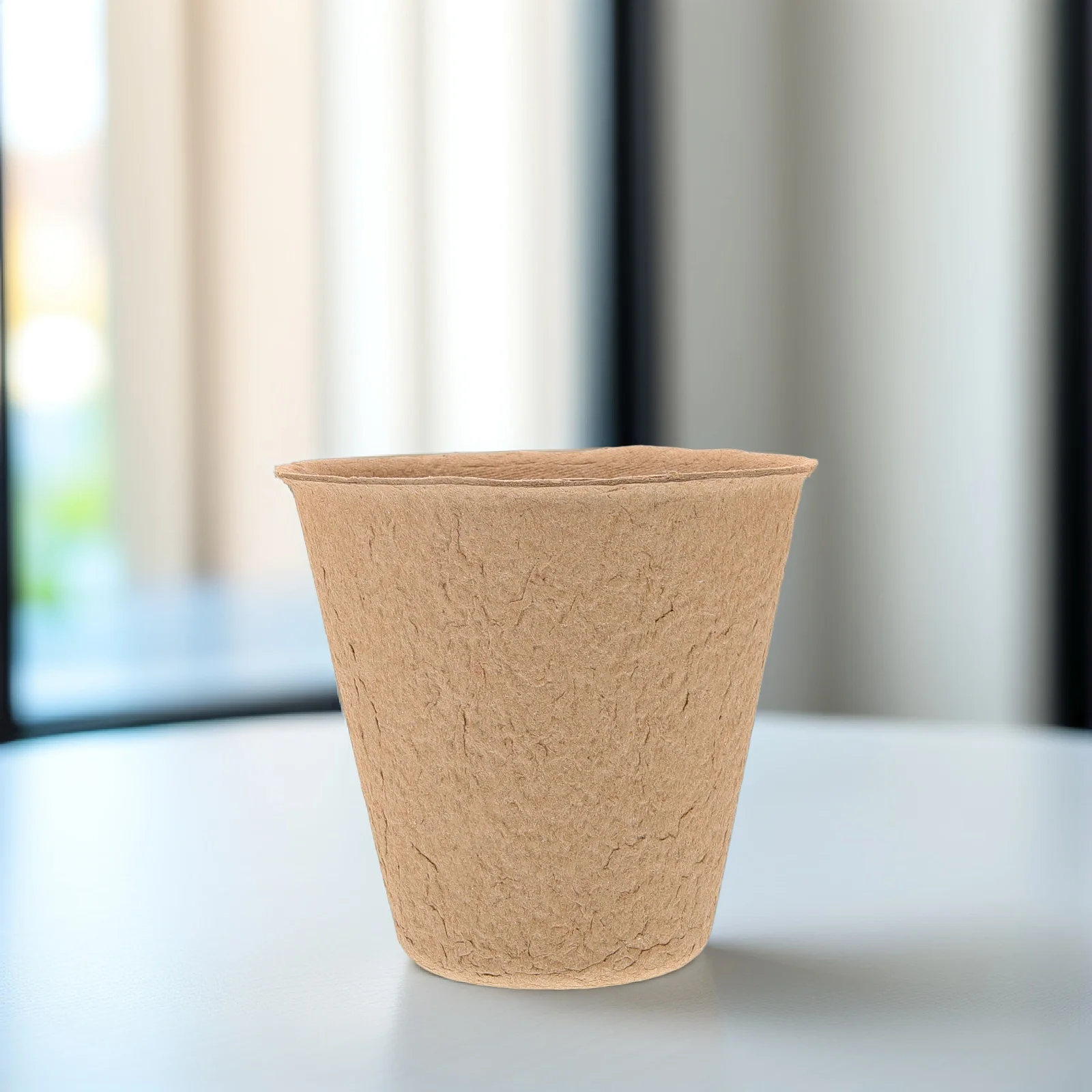 

110pcs Biodegradable Peat Pots Transplant Seedlings Pulp Plant Starter Pot Nursery Seedlings Kit Garden Tool Flower Herb