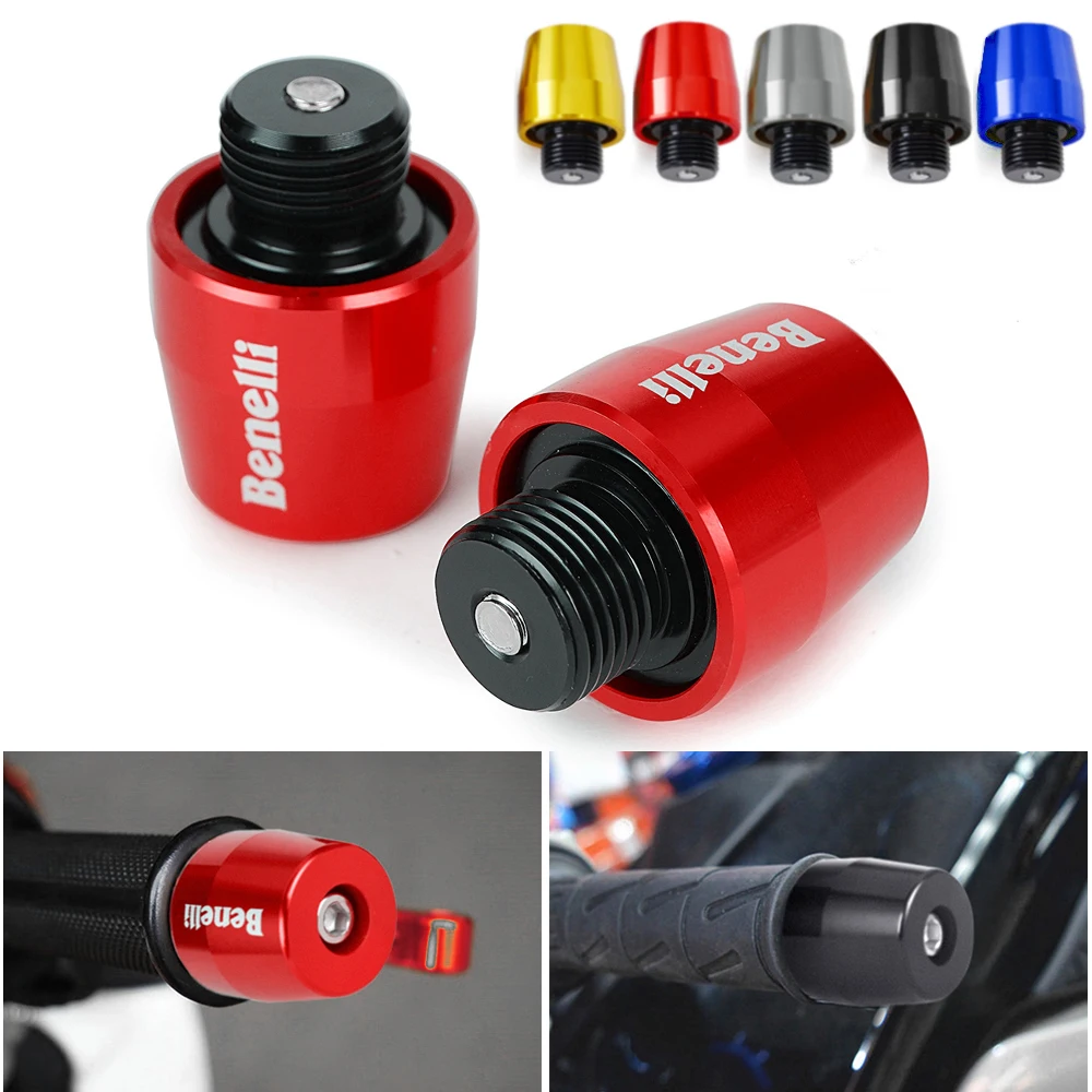 

Handlebar Grips Handle Bar End Plugs for Benelli TNT 125 300 302 600 BN 600i 302 251 leoncino 500 leoncinoX BJ 500 BN600 TNT600