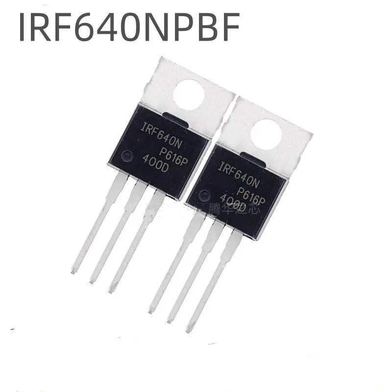 10PCS new IRF640NPBF in-line TO-220N channel MOSFET field effect tube IRF640N
