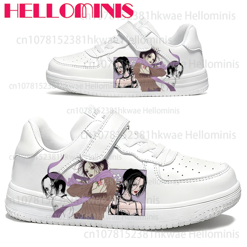 

Nana Unisex popular casual shoes Outdoor Children White shoes For boys girls Lace up White Simple Shoes Christmas Gift