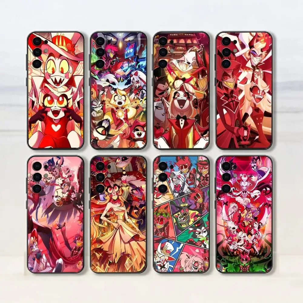 Hazbin Hotel  Helluva Boss-Charlie    Phone Case For Samsung S25,S24,S21,S22,S23,S30,Ultra,S20,Plus,Fe,Soft Silicone Black Cover