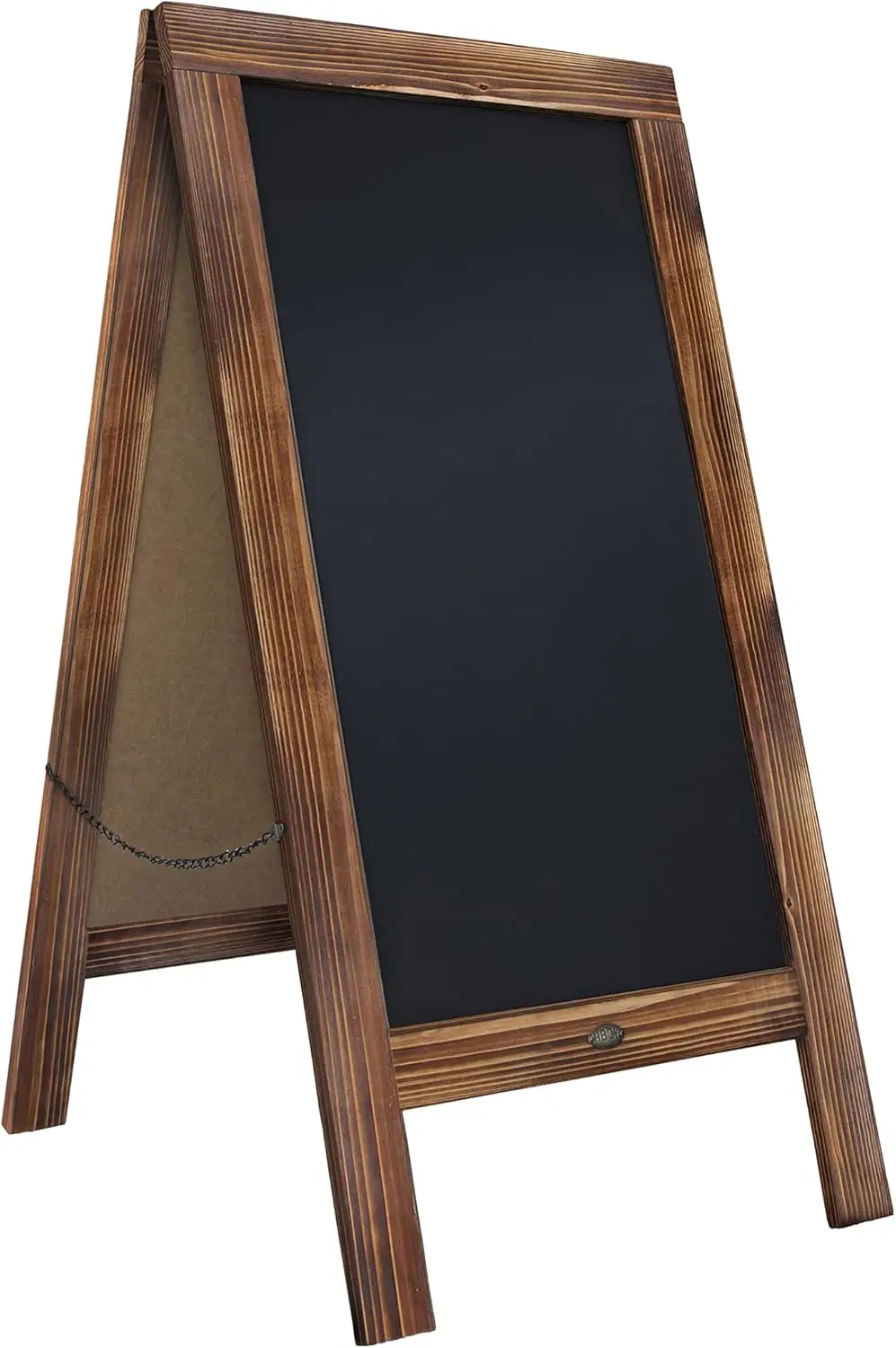 40x20 Solid Wood A-Frame Chalkboard Sign, Double-Sided Magnetic Menu Board for Restaurants Cafes Weddings