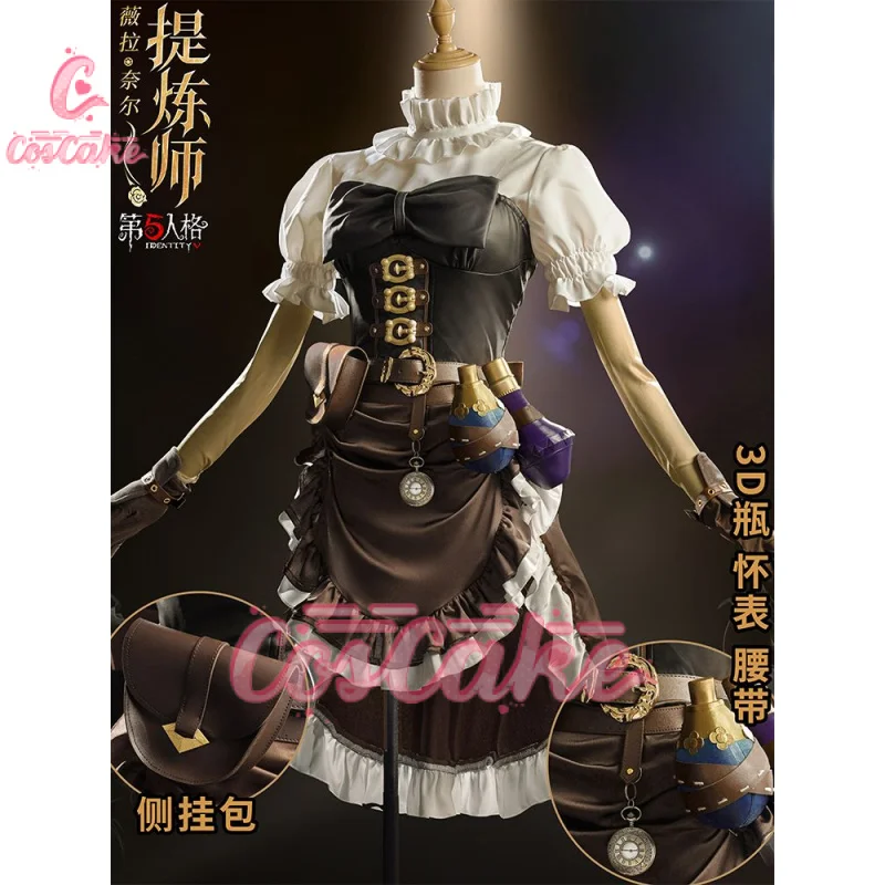 

Identity V Vera Nair Perfumer Game Suit Gorgeous Uniform Cosplay Costume Halloween Party Role Play Outfit Women S-XXL