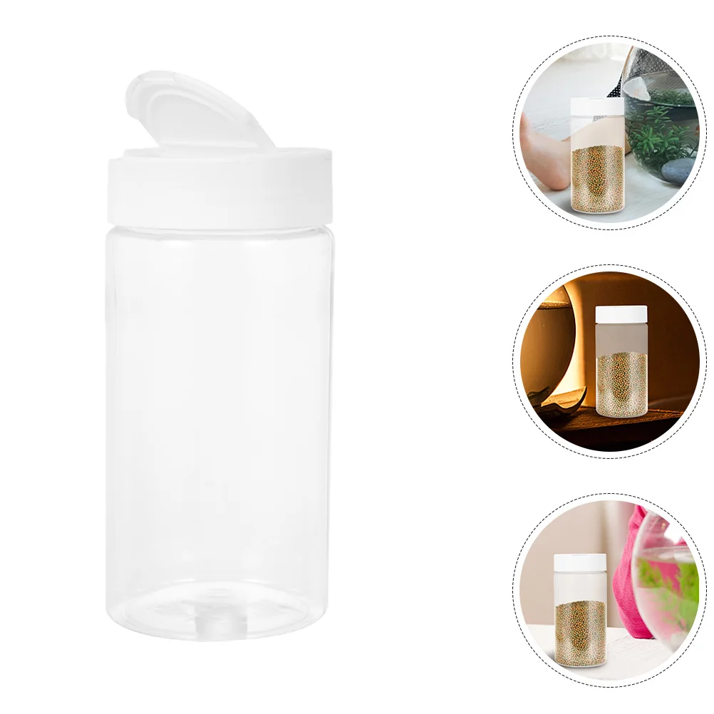 

Aquarium Fish Feeding Tool Plastic Bottle Fish Food Storage Container Precise Feeder for Goldfish Betta Turtle Feeding