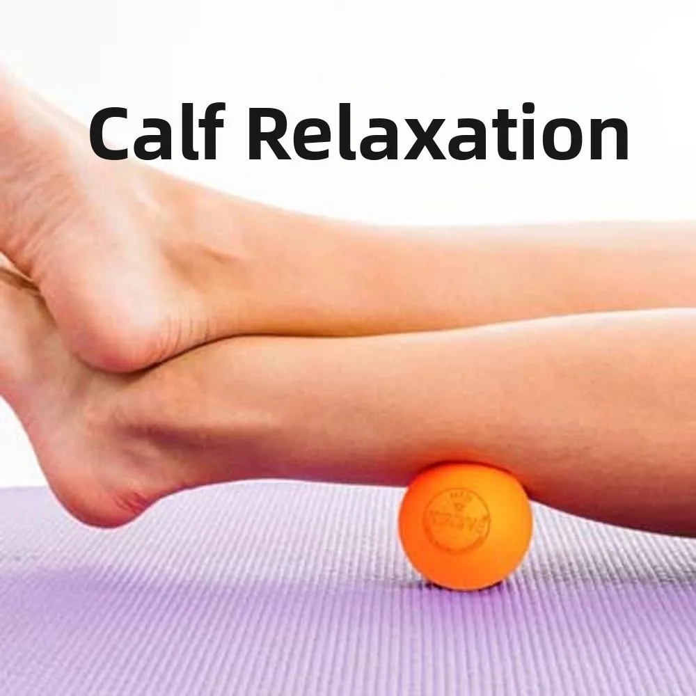 

Silicone Fascia Massage Ball Portable Release Tool Plantar Exerciser Sphere Solid Color Fitness Accessories