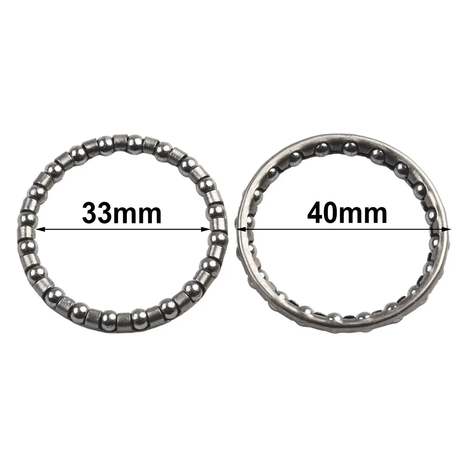 

Bicycle Front Fork Headset Ball Bearings 1.1/8'' Headset Caged Ball Bearing Replacement Cycling Headset Parts Accessories