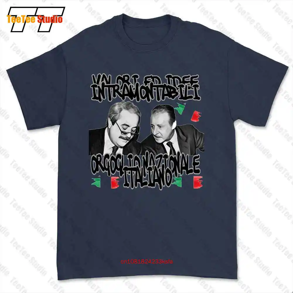 Giovanni Falcone Paolo Borsellino Antimafia-Eroi T-shirt Tee LML8