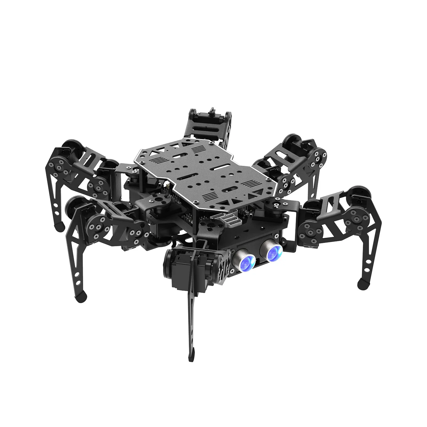 ESP32 Hexapod Bionic Spider Development Kit AI Vision Recognition Voice Control Arduino Programming